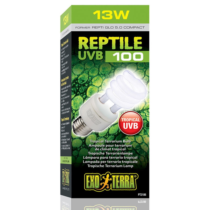 ET Reptile UVB 100 Compact Lamp 13W PT2186