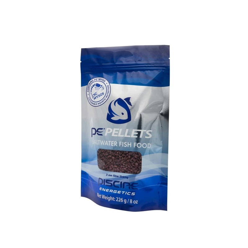 Piscine Energetics Pellets Saltwater Fish Food 1ea/8 oz
