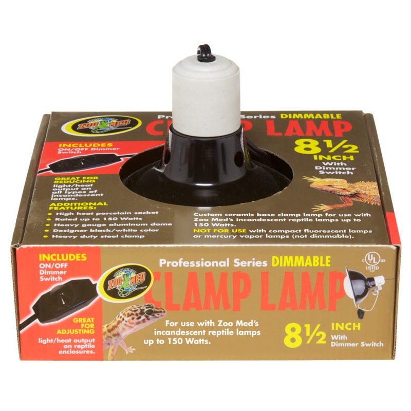 Zoo Med Professional Series Dimmable Clamp Lamp