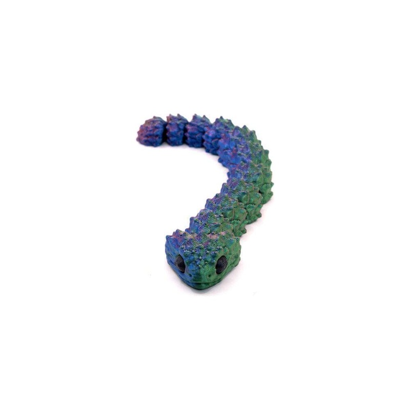 3D Printed Multi-Color Bush Viper – Mini 3D Printed Multi-Color Bush Viper – Mini