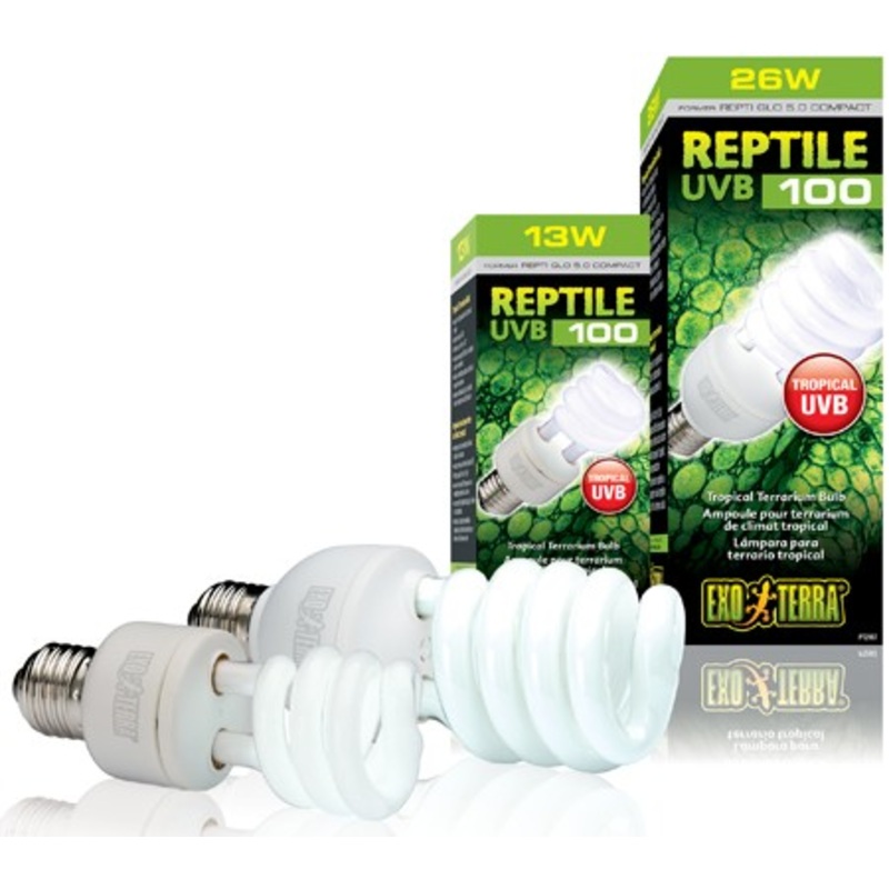 Exo Terra Reptile UVB100 Tropical 13 Watt