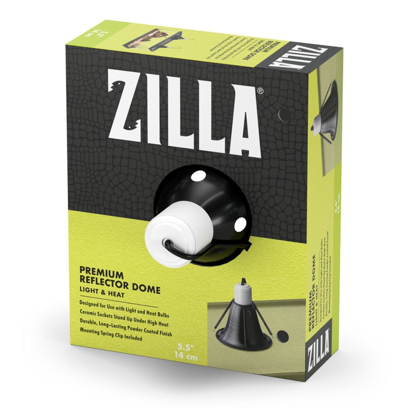 Zilla Premium Black Reflector Dome 5.5″