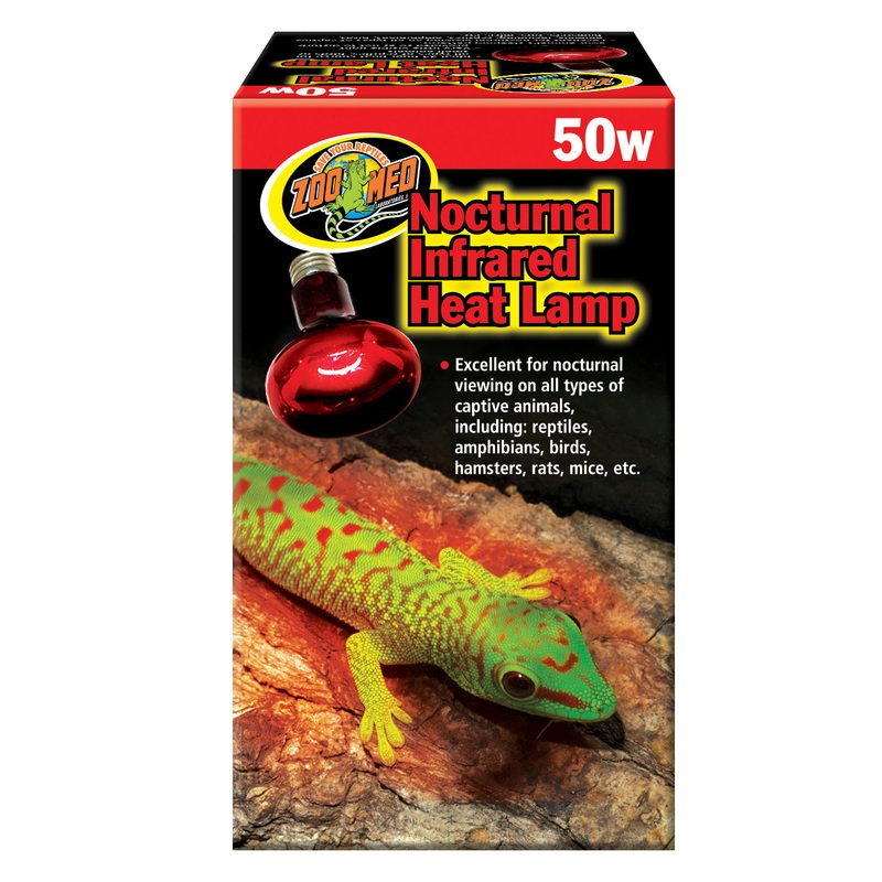 Zoo Med Nocturnal Infrared Heat Lamp 50w