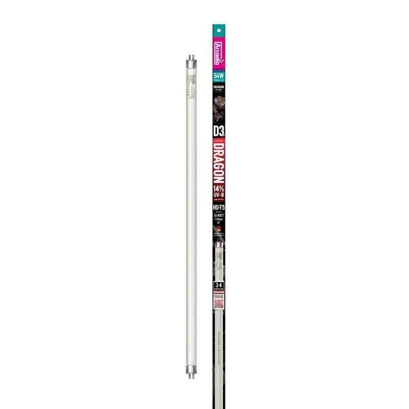 Arcadia D3 Reptile T5 Lamp 14% UVB 46″ 117cm 54 Watt