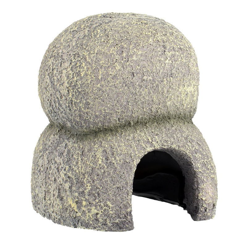 Underwater Treasures Pleco Cave Two Stone