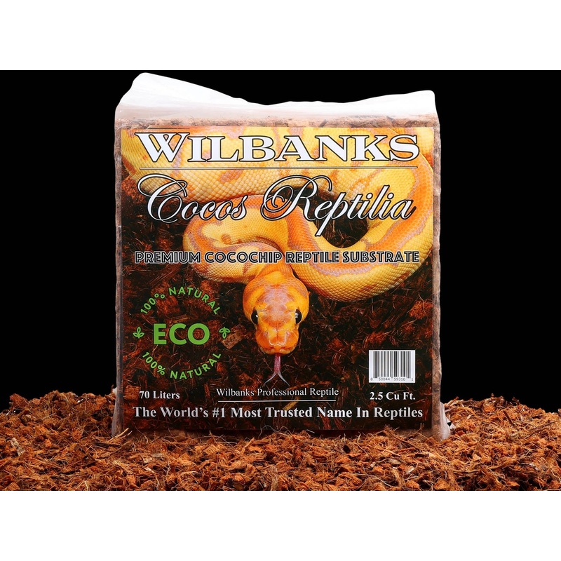 Wilbanks Cocos Reptilia Premium Coco Chip Reptile Substrate