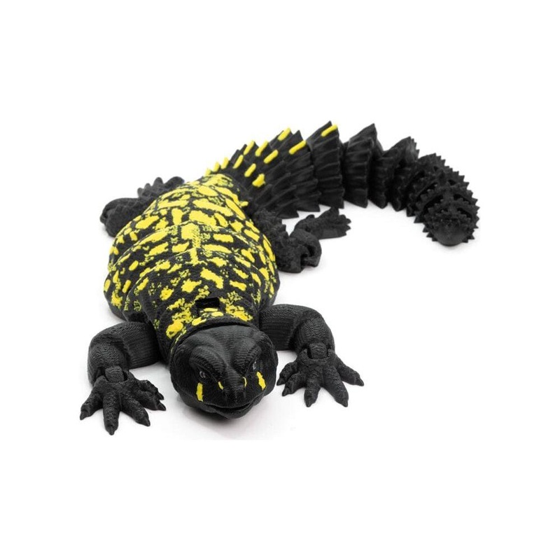 3D Printed Realistic Yellow Uromastyx – Large 3D Printed Realistic Yellow Uromastyx – Large