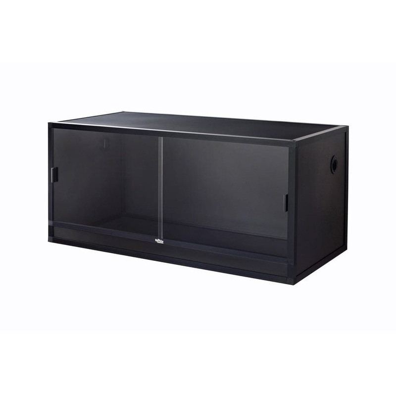 4x2x2 (120 Gallon) Ball Python Enclosure V2 Black