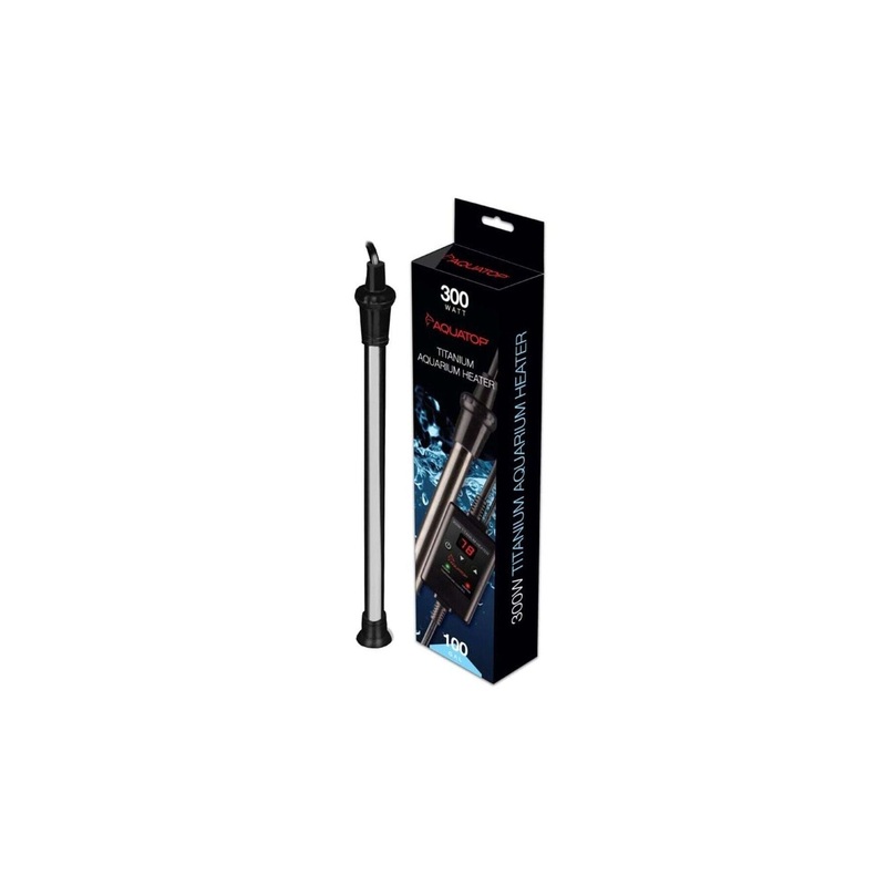 Aquatop Submersible Titanium Aquarium Heater & External Thermostat 300w
