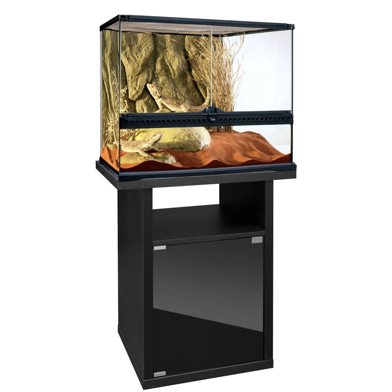 Exo Terra Terrarium Medium Wide – 60x45x45cm & Cabinet