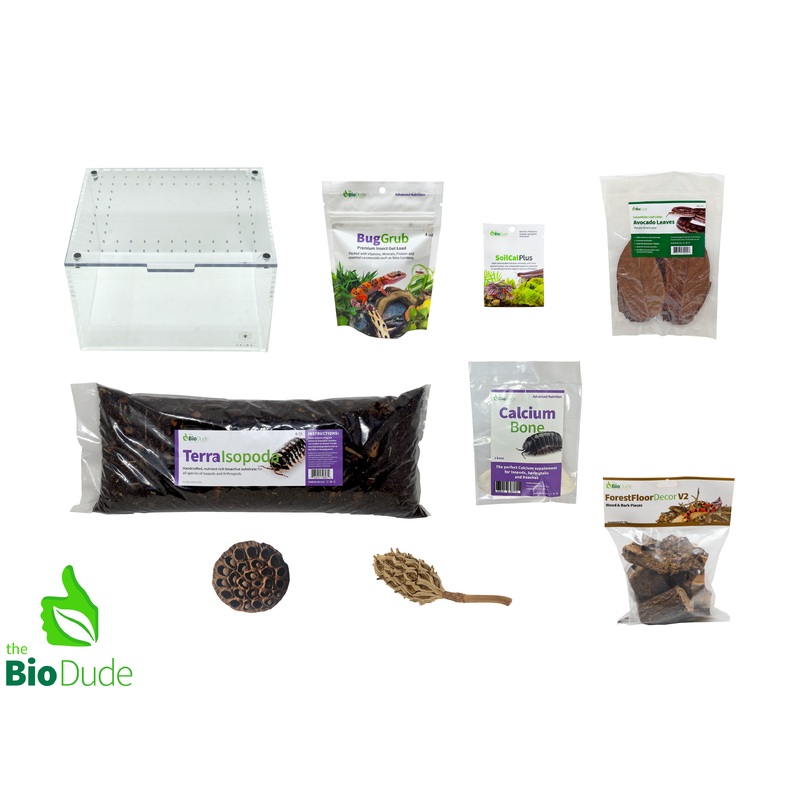 Premium Isopod Enclosure Kit – Medium