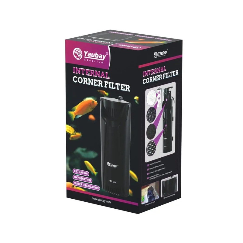 YauBay Internal Corner Filter, 200L/H, IF01-B20