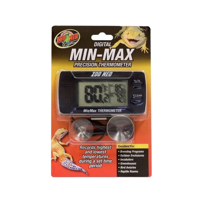 Zoo Med Digital Min-Max Thermometer 1ea