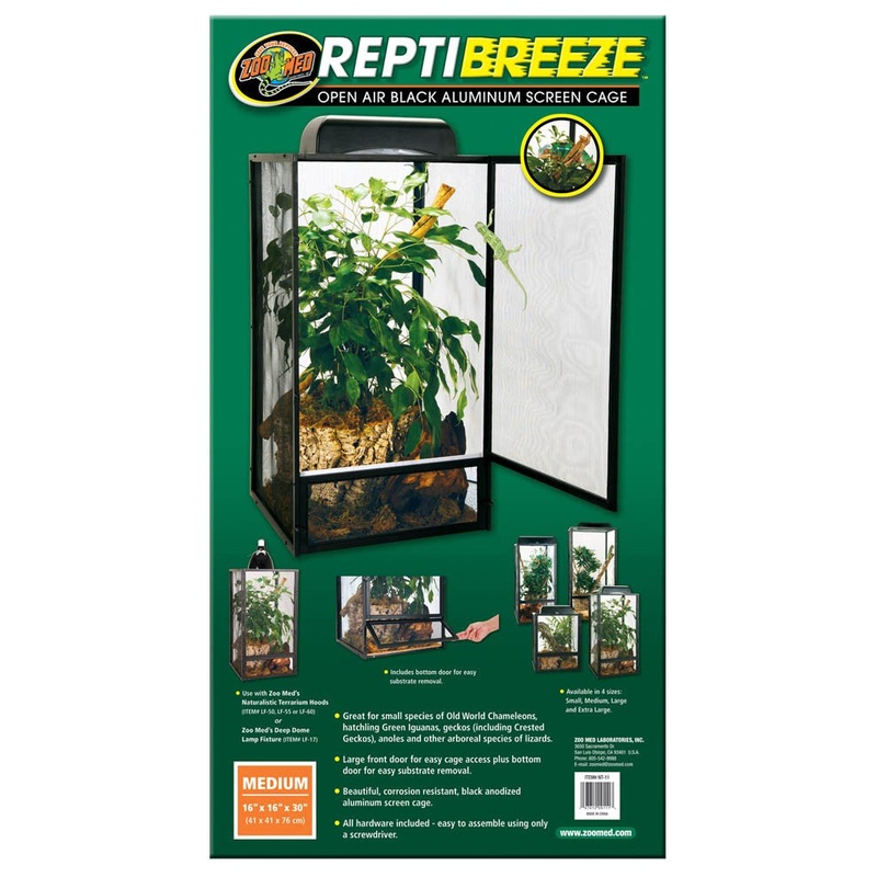 Zoo Med Repti Breeze 16″ x 16″ x 30″
