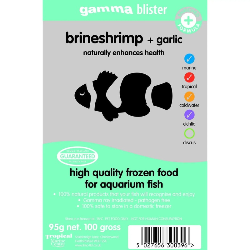 Gamma Frozen Blister Garlic Brineshrimp 95g