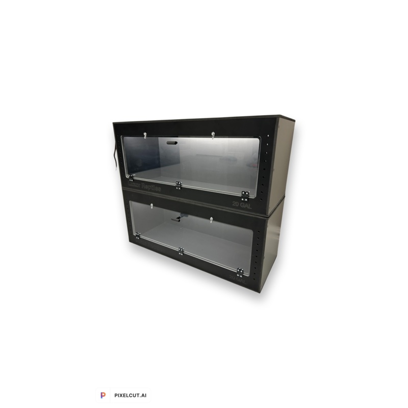 Luxor Reptiles 20 gallon pvc enclosure Black