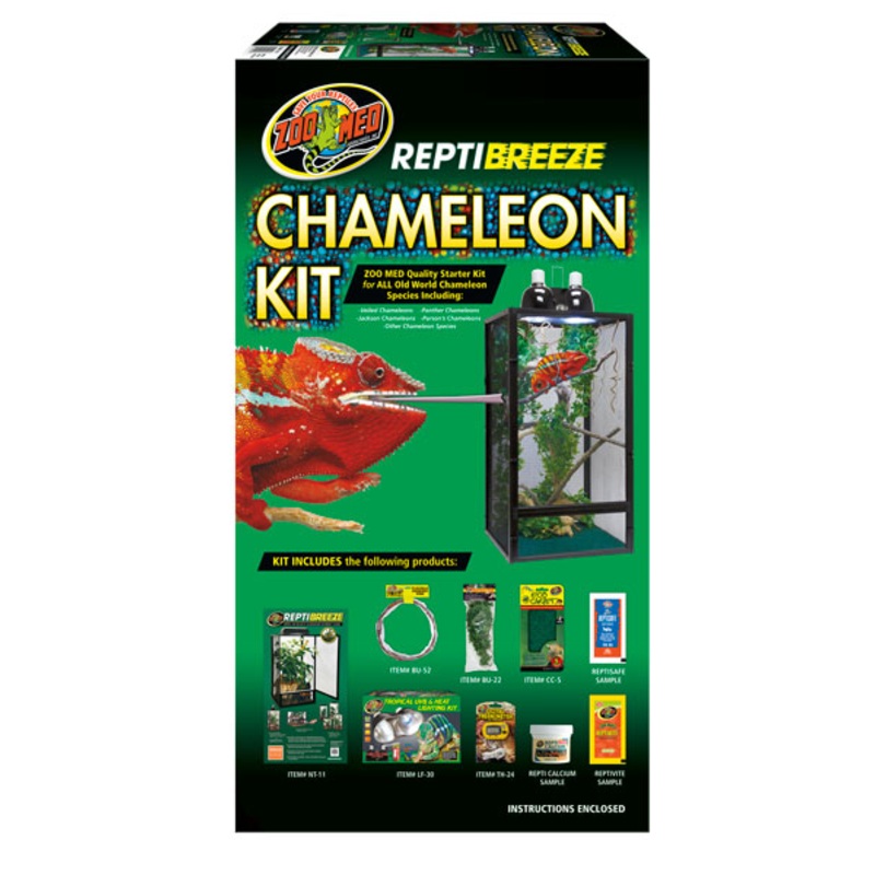 Zoo Med ReptiBreezeChameleon Kit 16X16X30″