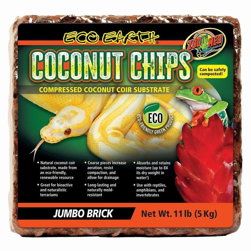Zoo Med Eco Earth Brick, Jumbo Pack, Jumbo Brick