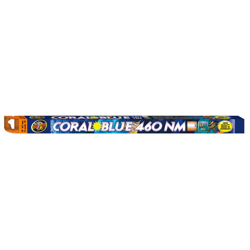 Zoo Med T8 Coral Blue 460 NM 18″ 5W