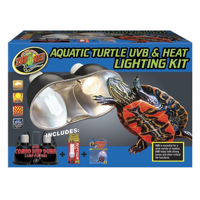 Aquatic Turtle UVB & Heat Lighting Kit