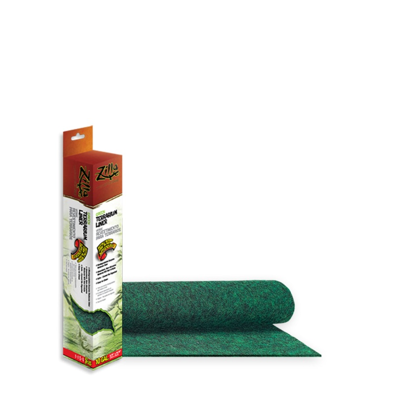 Zilla Terrarium Liner Green 10 G – 20×10″