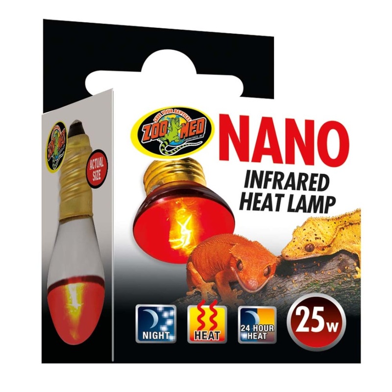 Zoo Med Nano Infrared Heat Lamp 25 Watt