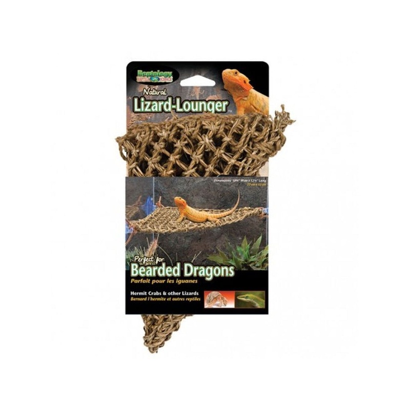 Penn Plax Natural Lizard Lounger Climbing & Resting Mats Corner Small
