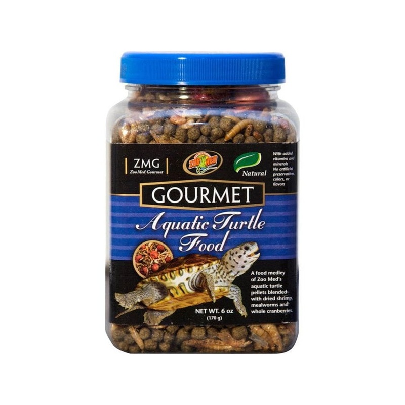 Zoo Med Gourmet Aquatic Turtle Dry Food 1ea/6 oz