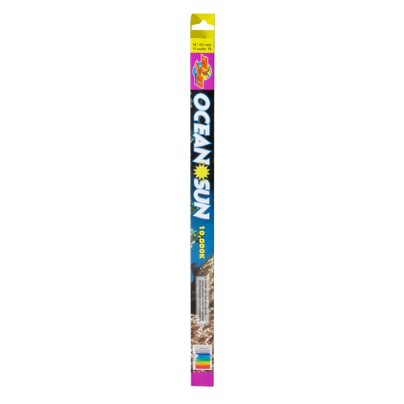 Zoo Med T8 Ocean Sun 10,000K 18″ 15w