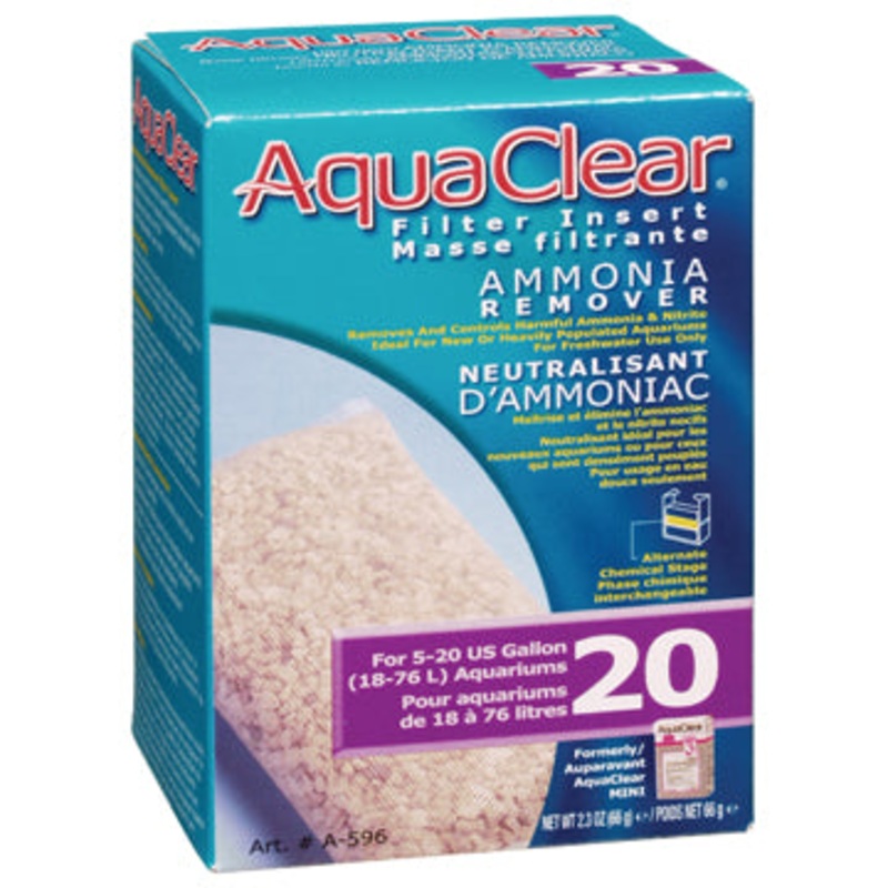 AquaClear Ammonia Remover Filter Insert Aquaclear 20