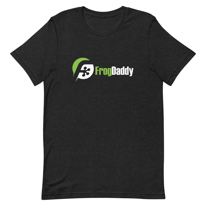 FrogDaddy Full Color Logo Unisex t-shirt XS
