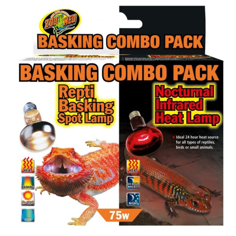 Zoo Med Basking Combo Pack – 75 W