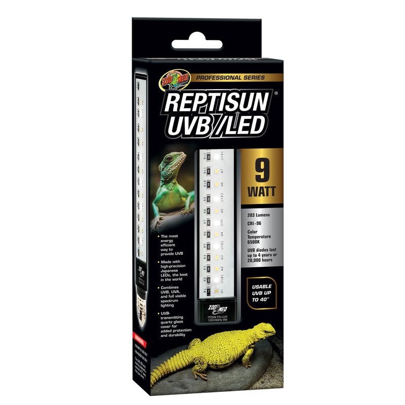 Zoo Med Reptisun UVB/LED