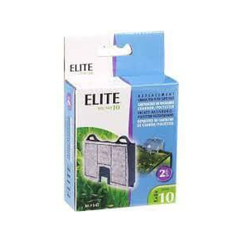 Elite Hush 10 Replacement Carbon/Polyester Cartridges (2pk)