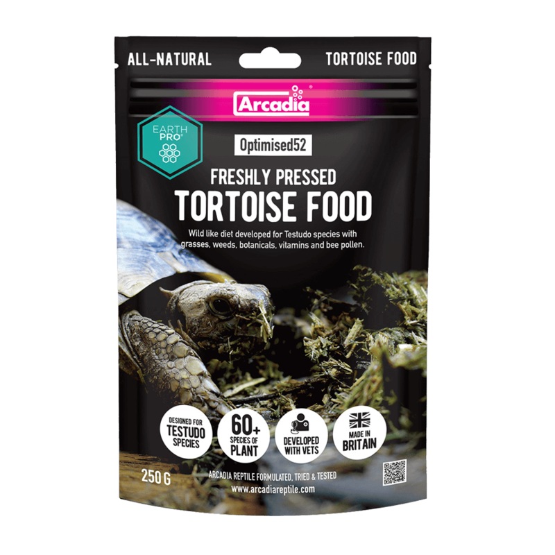 Arcadia Optimised52 Freshly Pressed Tortoise Food 250 g