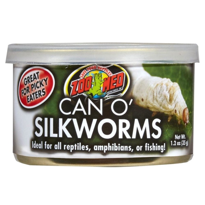 Zoo Med Can O Silkworms