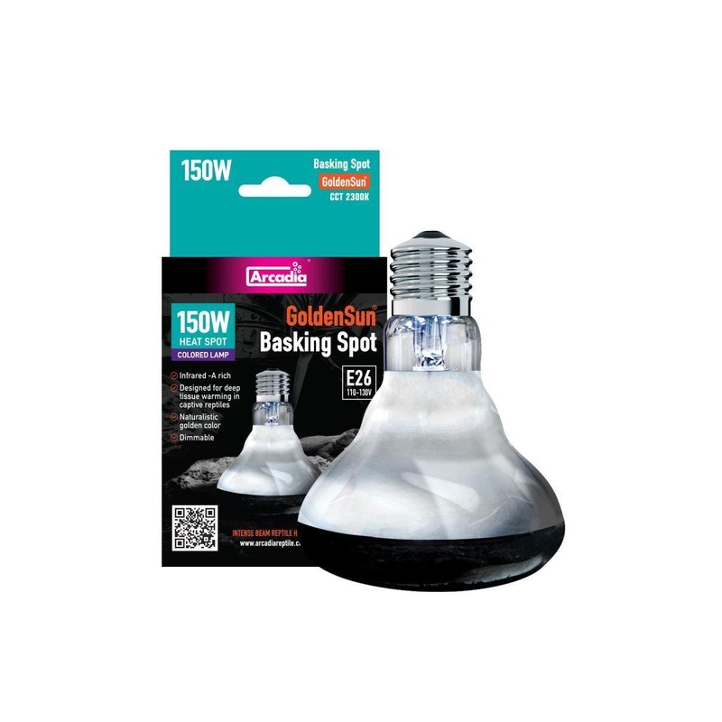 Arcadia GoldenSun Basking Spot Heater – 150 Watt