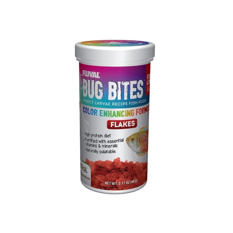 Fluval BugBites Color Enh. Flakes 3.17oz
