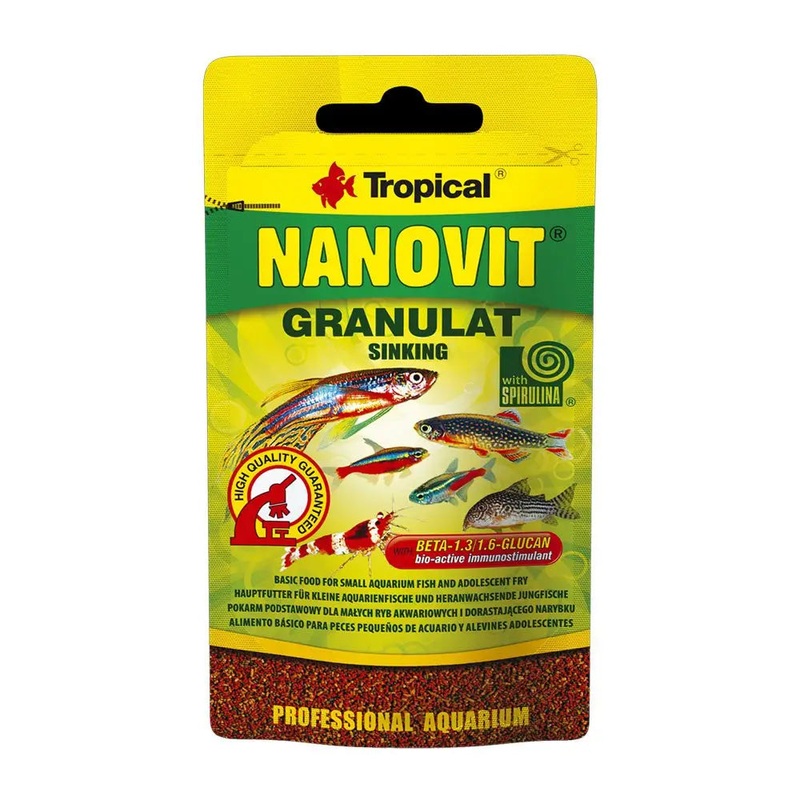 Tropical Nanovit Granulat 10g