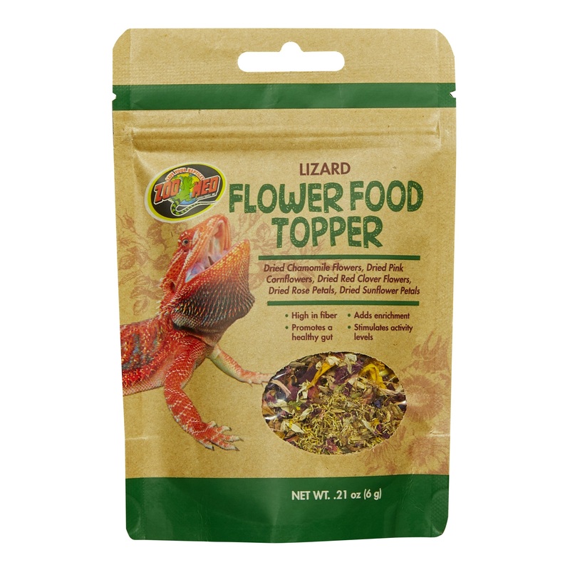 Zoo Med Lizard Flower Food Topper 0.21 oz