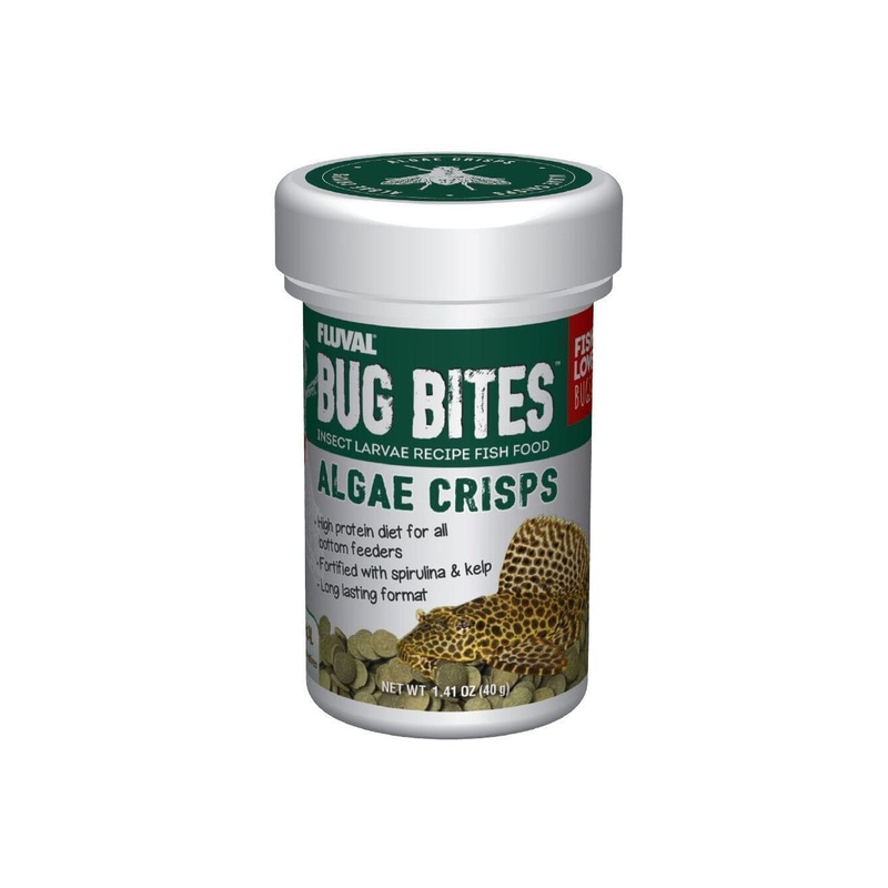 Fluval Bug Bites Algae Crisps 1.41oz