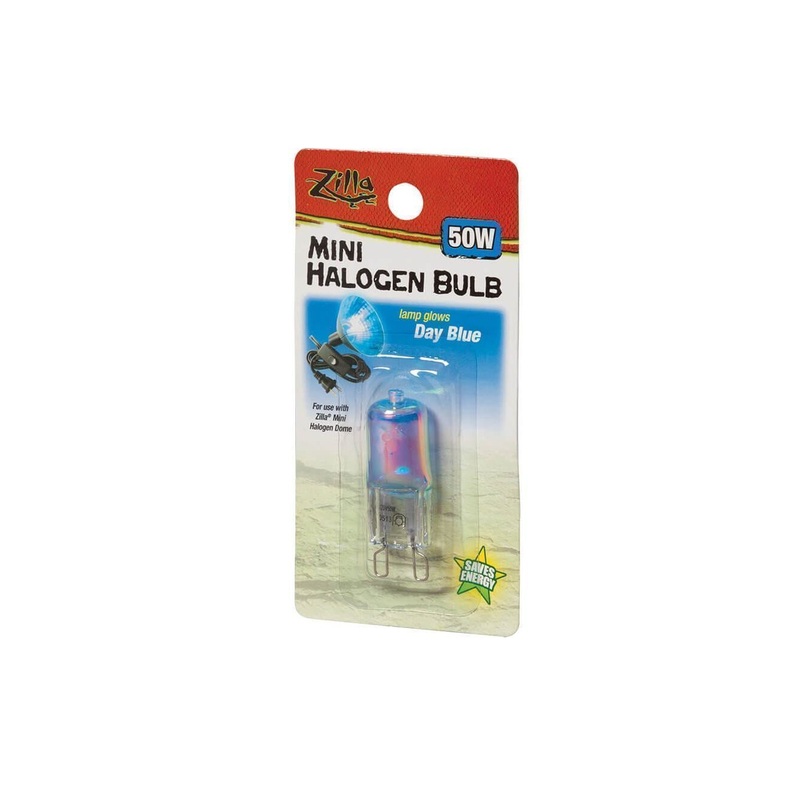 Zilla Day Blue Mini Halogen Bulb, 50w