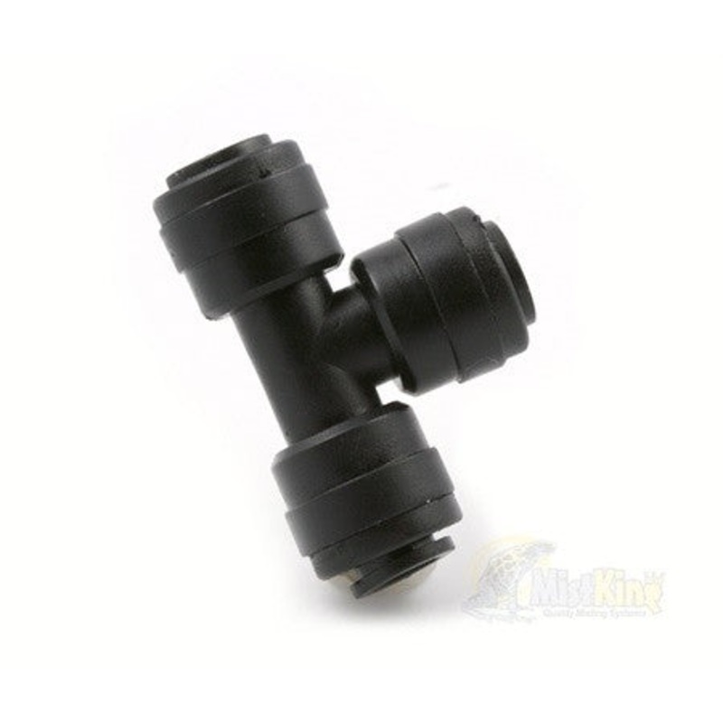 MistKing 1/4″ Tee for Tubing