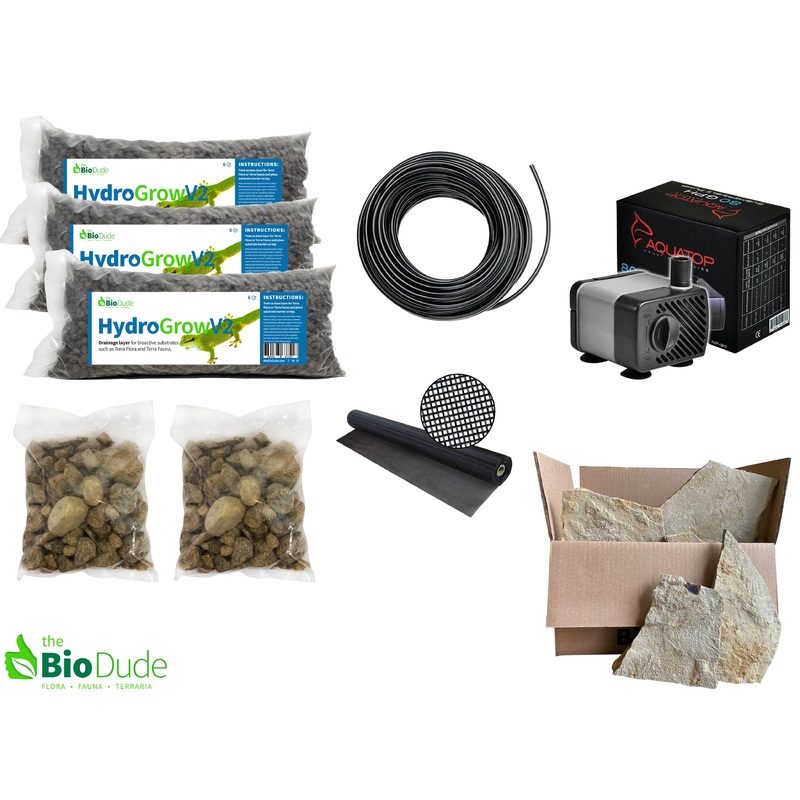 Vivarium Rock Waterfall Kit Medium