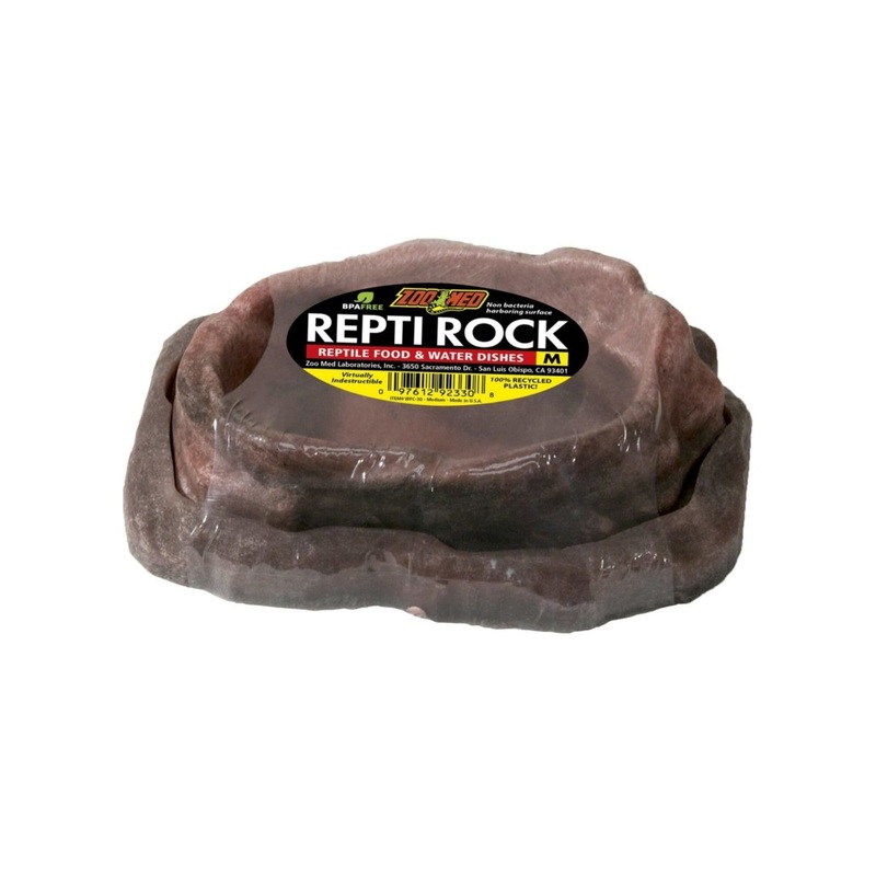 Zoo Med Combo Repti Rock Food and Water Dishes