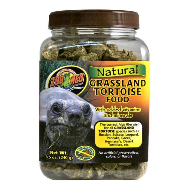 Zoo Med Natural Grassland Tortoise Food 8.5 oz