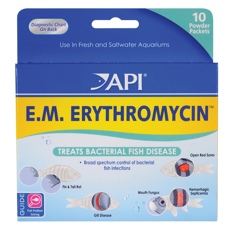 API E.M. Erythromycin – 10 Powder Packets