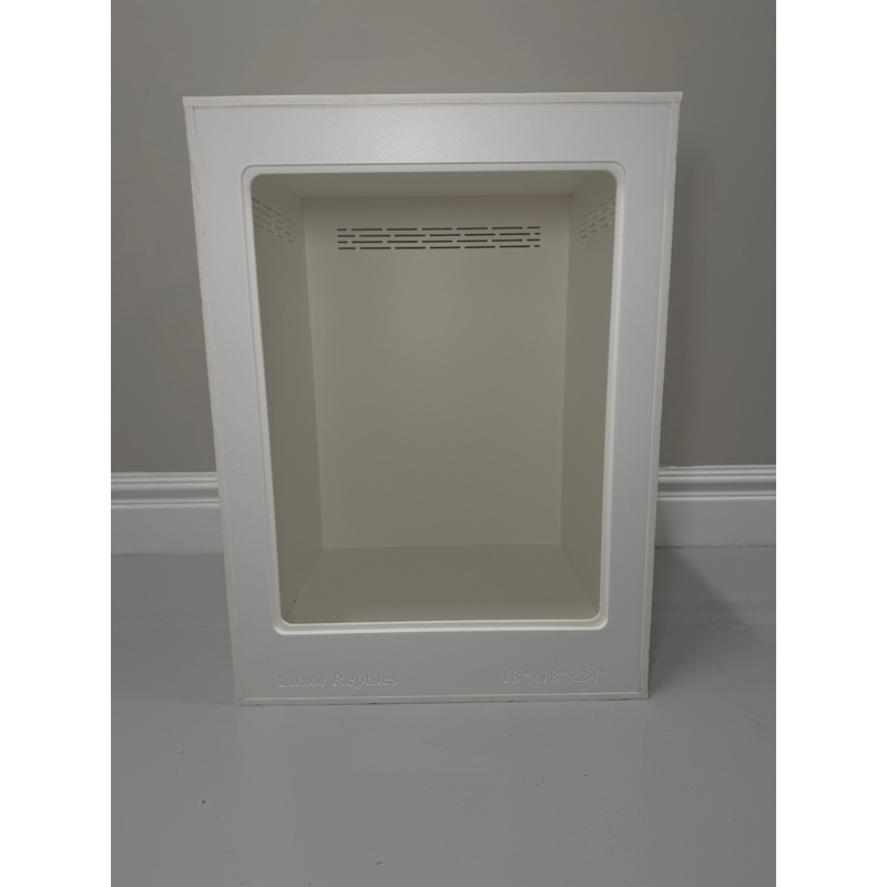 Luxor Reptiles 18x18x24 PVC Cage Black