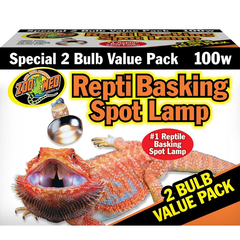 Zoo Med Repti Basking Spot Lamp (2-Pack) 50w