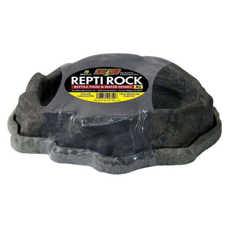 Zoo Med Combo Repti Rock Food  & Water Dish X Large